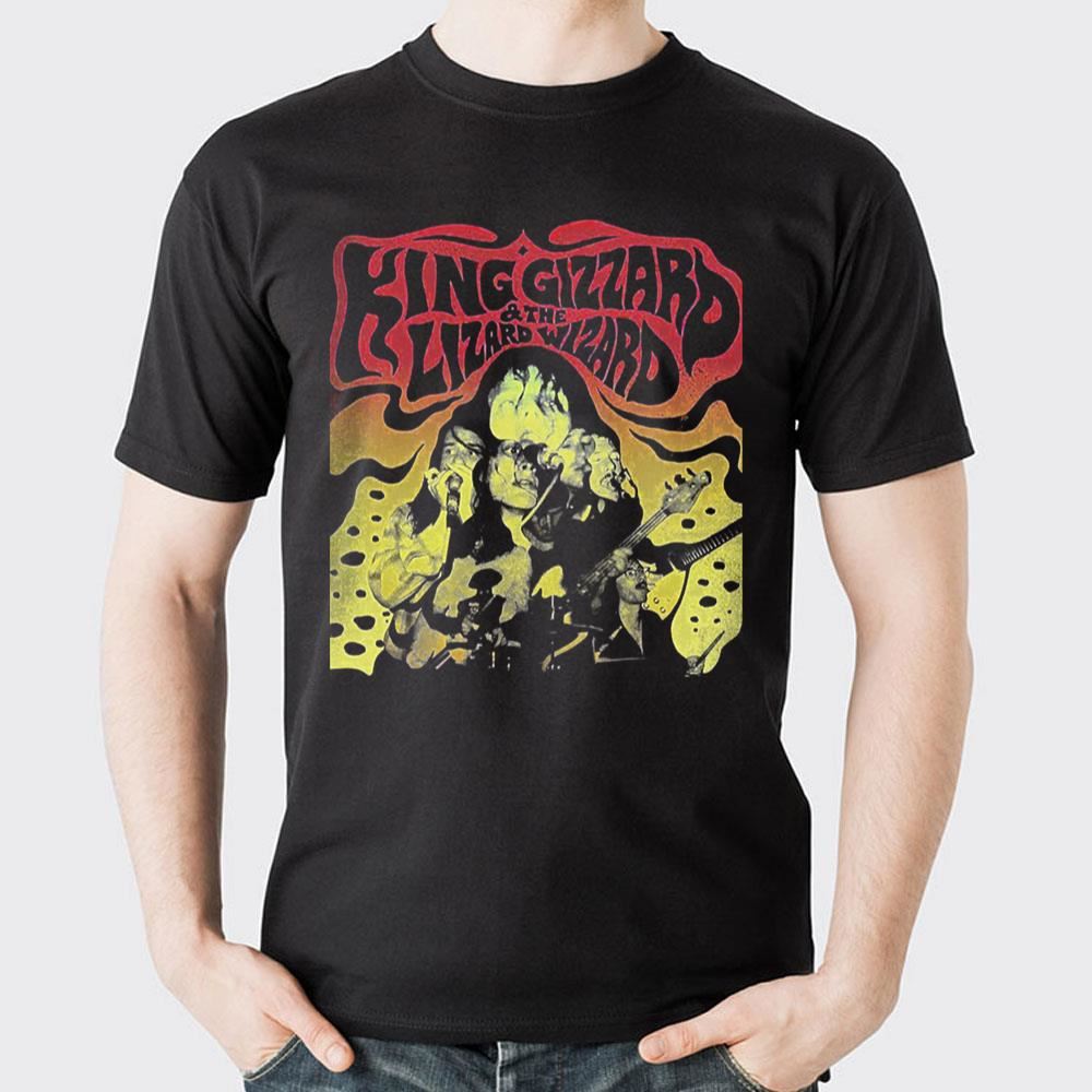 Retro Art King Gizzard And The Lizard Wizard Limited Edition T-shirts